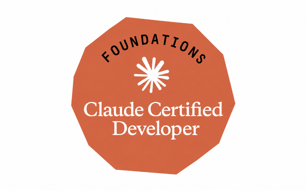 CLAUDE CERTIFIED DEVELOPER FOUNDATIONS (CCD-F)